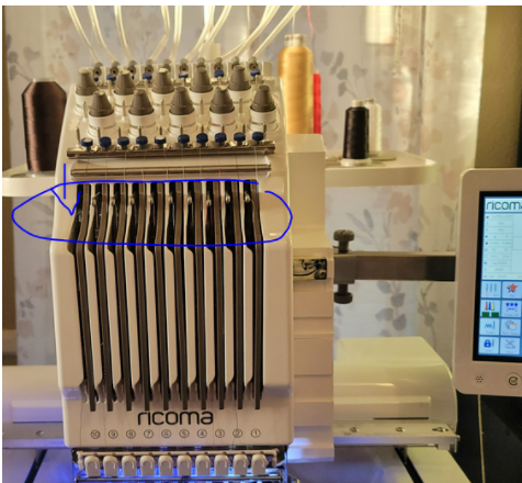 How Do I Clear a “No Needle” Error on My EM-1O1O? – Ricoma